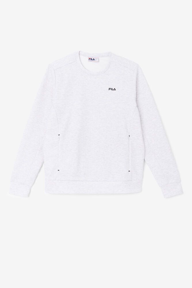 Fila Sweatshirt Herre Hvide Emry Crew RDP-563874